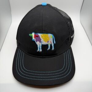 Boco Gear Psychedelic Cow Trucker Hat – Noosa Collab, Snapback, Mesh Back